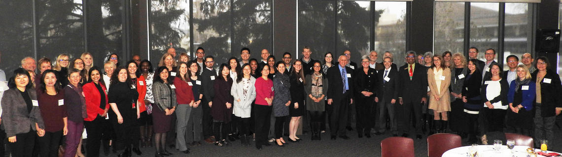 A recognition event on Dec. 18 celebrated the collaborative nature of the University of Calgary's international achievements. 