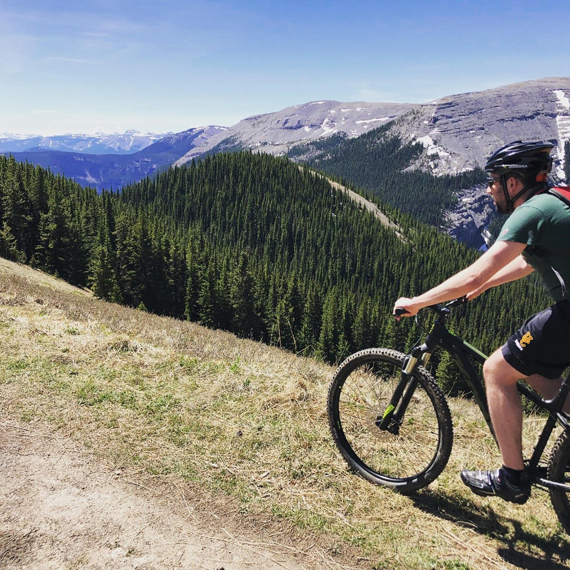 Mountain biking