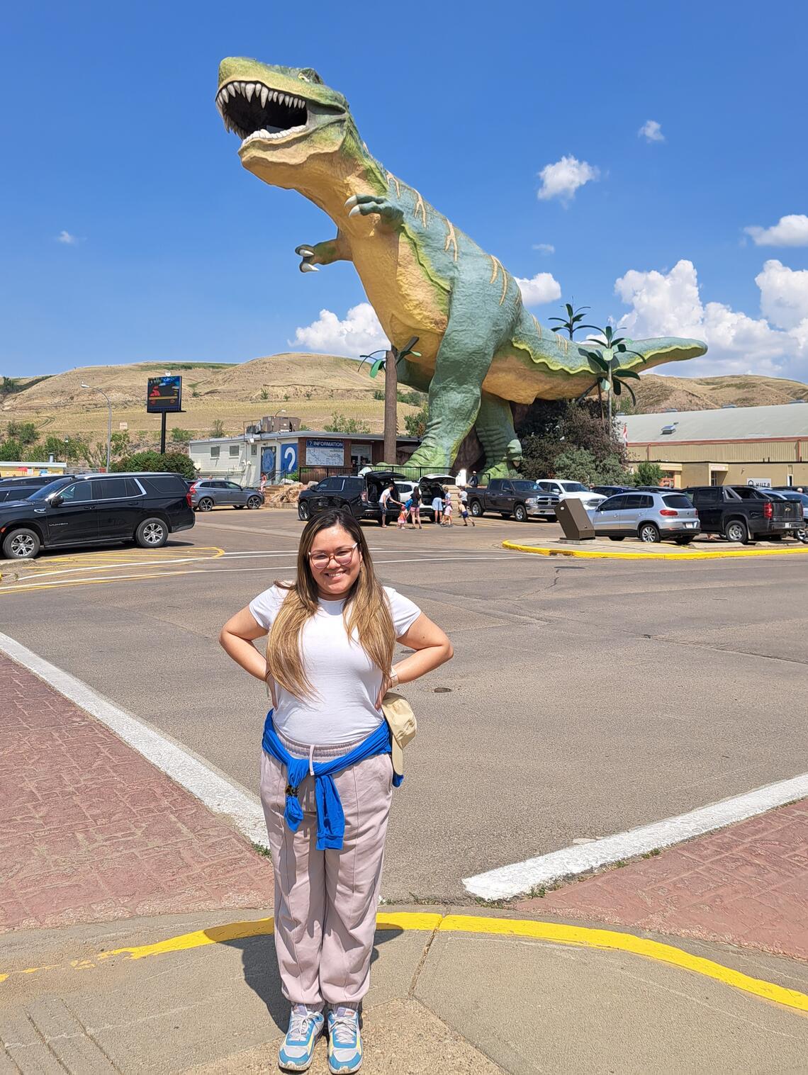 Denisse Maria Soto visits Drumheller.