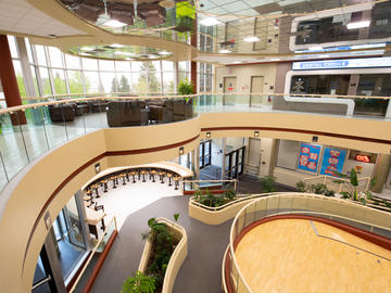 Various UCalgary buildings are empty during the COVID-19 pandemic.