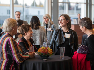 Guests at the 2023 Schumacher Lecture at Grey Eagle Resort and Casino