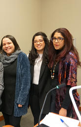 Drs. Wagner and George with Organizers of the Digital Storytelling Festival