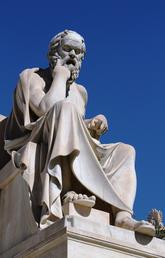 Statue of Socrates, Academy of Athens (Ακαδημία Αθηνών), Athens, Greece