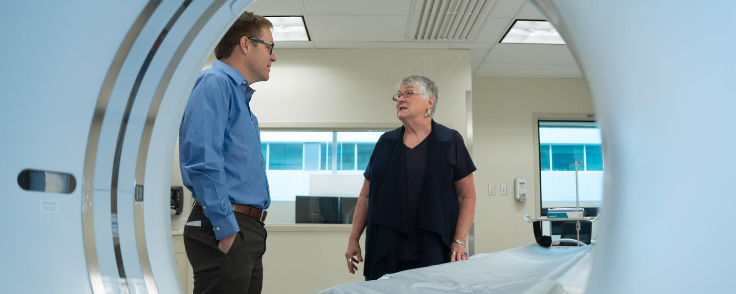 Steve Boyd, patient and MRI