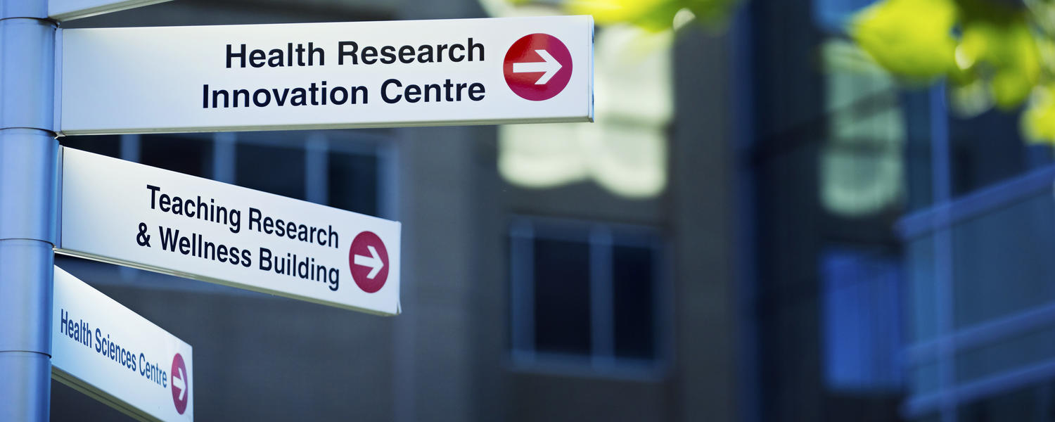 Foothills campus signage