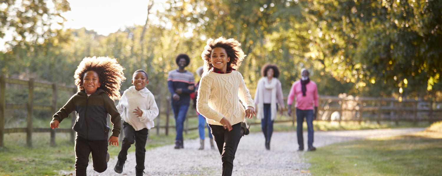 family running