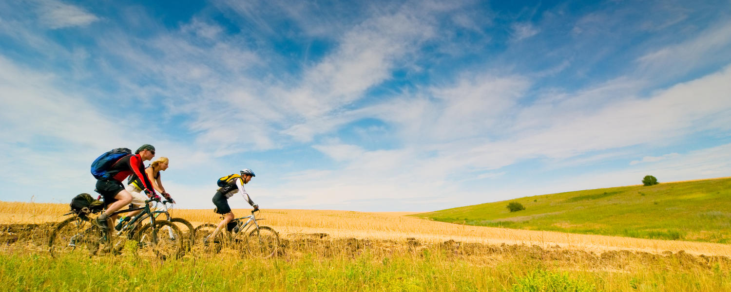 biking