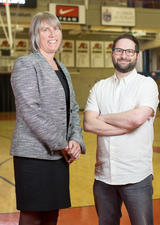 Carolyn Emery and Brent Edwards